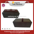 Custom logo small popular cufflink packaging case